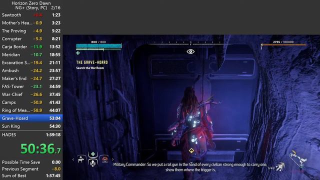 (1:37:43) Horizon Zero Dawn NG+ Story Speedrun смотреть онлайн