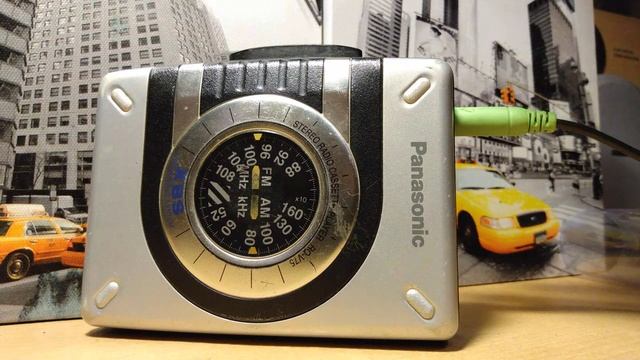 PANASONIC RQ-V75 "walkman" radio test 4k смотреть онлайн