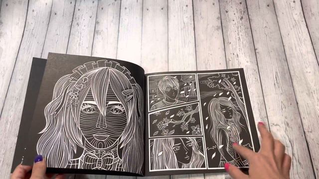 Обзор раскрасок «Магия чёрного» 2 и 3 части из fix price смотреть онлайн