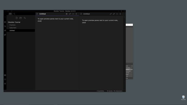 How to Open Preview Panes in Obsidian смотреть онлайн