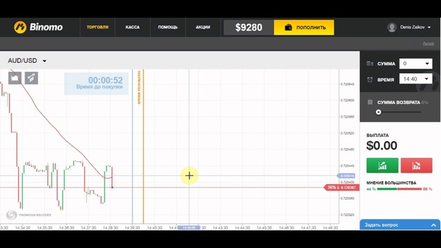 вход на платформу в Binomo - биномо официальный сайт