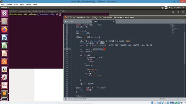 OS 2023 - POSIX Shared-Memory using shm_open, ftruncate, and mmap смотреть онлайн