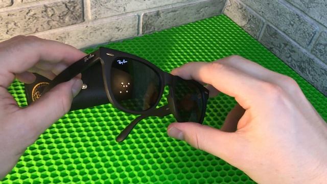 Солнцезащитные очки Ray Ban Wayfarer смотреть онлайн