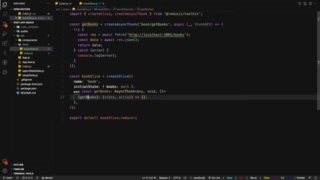 5 Redux Toolkit extraReducer with createAsyncThunk [Arabic] смотреть онлайн