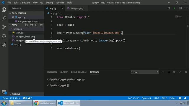 031 - Python tkinter - ADICIONAR IMAGEM A UM LAYOUT смотреть онлайн