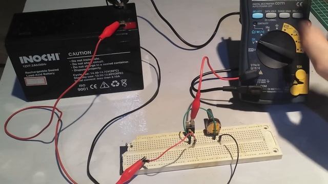 Make a simple adjustable power supply LM317 смотреть онлайн