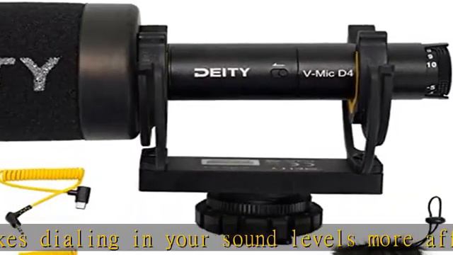 Deity Microphone V-Mic D4,Professional External Camera Video Microphones,Shotgun Mic with Shock Mou смотреть онлайн