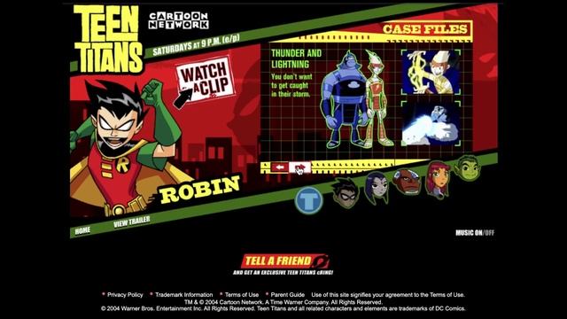Teen Titans Old Website: Case Files (Robin) Fun with the Wayback Machine! смотреть онлайн