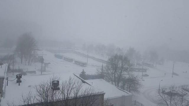 Замело Москву!!!) Вот это снегопад в Москве 26 января 2019 смотреть онлайн