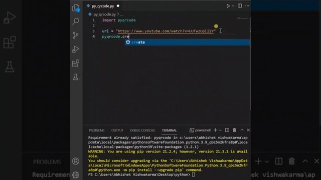 Python Project | Print QR Code In Python #python #java #javascript смотреть онлайн