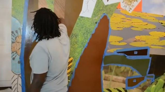 mickalene thomas - norton museum of art mural смотреть онлайн