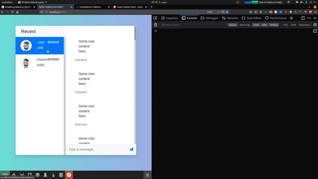 Symfony 5 Real-time Chat App - Front-end with React [Part 5\5] смотреть онлайн