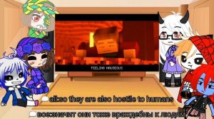 Undertale react to Pigman Rap🇷🇺/🇬🇧