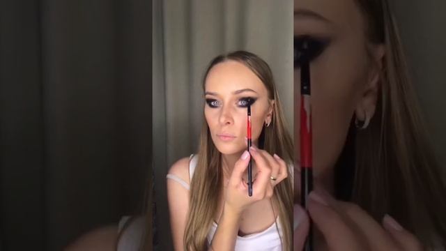 Макияж синий Smokey eyes ? #макияж #makeup #синиймакияж #яркиймакияж #карандашдлягубнюд смотреть онлайн