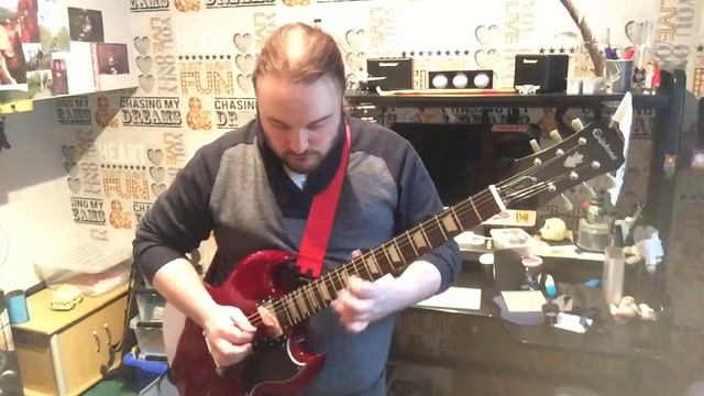 Playing my new epiphone sg pro смотреть онлайн