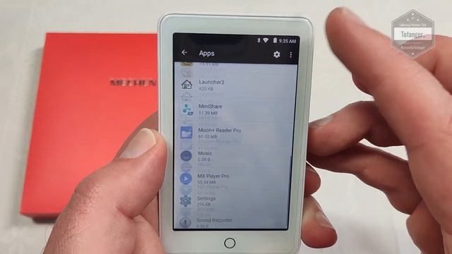 MECHEN H1 MP3 Player avec Bluetooth & WiFi - 2GB Ram & 16GB de Rom - Android - Unboxing смотреть онлайн