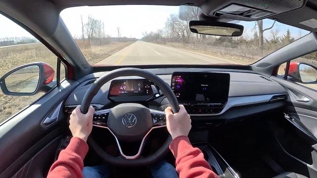 2023 Volkswagen ID.4 S - POV Test Drive (Binaural Audio) смотреть онлайн