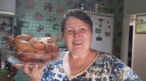 #  Курица гриль в домашних условиях.  Ну а сало это просто,  бомба  .