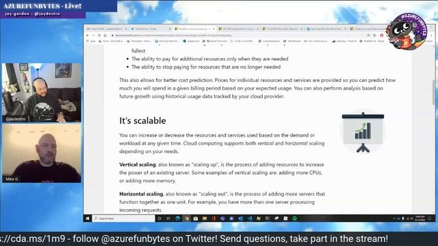 AzureFunBytes - 1:1 Guest Stream: Azure Fundamentals and Microsoft Learn смотреть онлайн