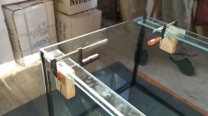 Изготовление аквариума на 500 литров.