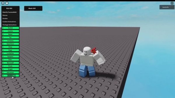 Roblox animation script with emotes!