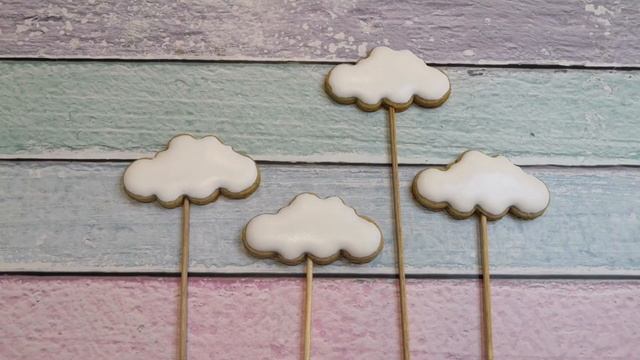 Пряничные топперы. Топпер-облачко. смотреть онлайн