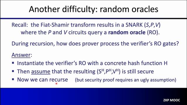 ZKP MOOC Lecture 10: Recursive SNARKs (Part 1) смотреть онлайн