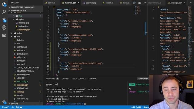 Creating a Progressive Web App Manifest (P5D100) - Live Coding with Jesse смотреть онлайн