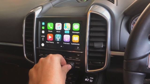 Porsche Cayenne Integrated Apple CarPlay смотреть онлайн