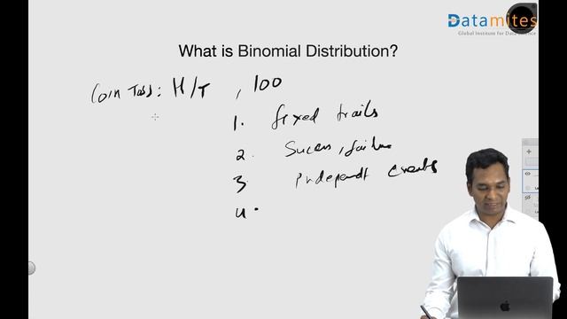 Binomial Distribution - Data Science Terminologies - DataMites Institute смотреть онлайн