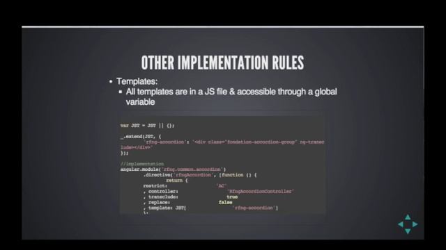 Building a UI framework for a large scale application using AngularJS смотреть онлайн