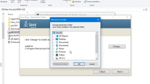 1- How to Install Primavera P6 EPPM 18.8.0 Part 1 of 4? - Installing Java смотреть онлайн