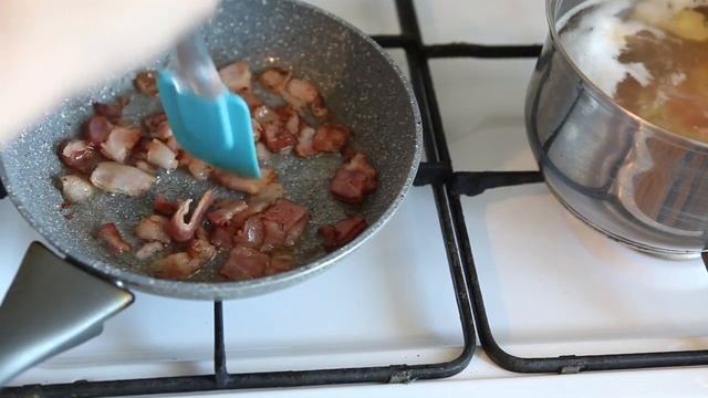 Рецепт пасты Карбонара с беконом и со сливками | Carbonara Cream