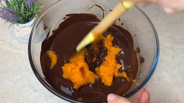Десерт БЕЗ ВЫПЕЧКИ из ДВУХ ингредиентов! Так ПРОСТО и так ВКУСНО! Десерт из ТЫКВЫ за 5 минут! ? смотреть онлайн