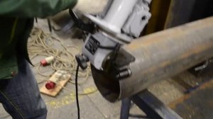 Снятие фаски и торцевание труб от 220 мм