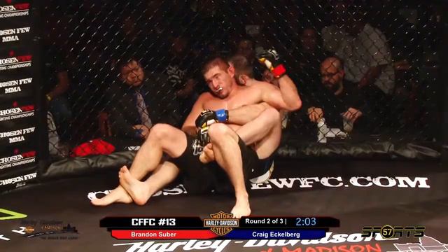 Chosen Few Fighting Championships Craig Eckelberg vs Brandon Suber смотреть онлайн