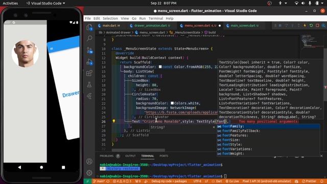 Animated Drawer Flutter | How to Create Animated Drawer in Flutter | Drawer in Flutter смотреть онлайн