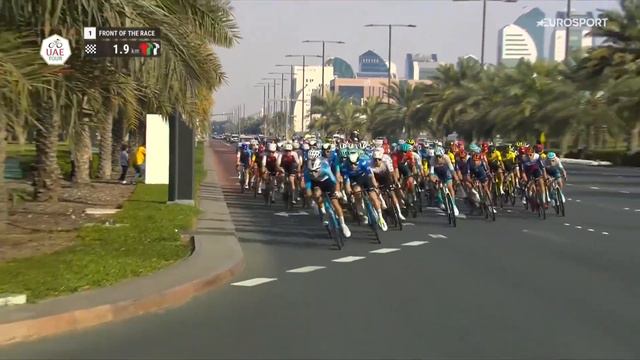 SPECIAL SPRINT! 💪 | Stage 6 Finish UAE Tour 2024 | Eurosport Cycling смотреть онлайн