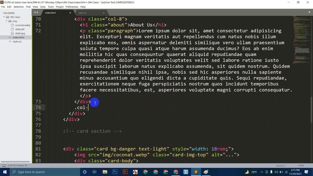 Create A Full Website Template Just Using Bootstrap Row Coding With Professional Developer ITmiraju смотреть онлайн