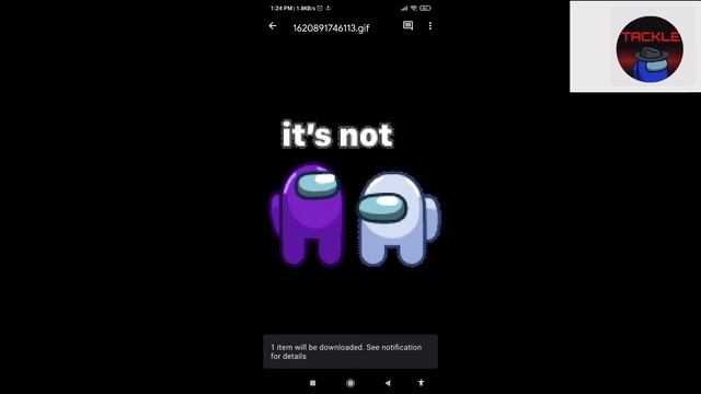 HOW TO DOWNLOAD AMONG US ANIMATED STICKERS FOR FREE/100 REAL смотреть онлайн
