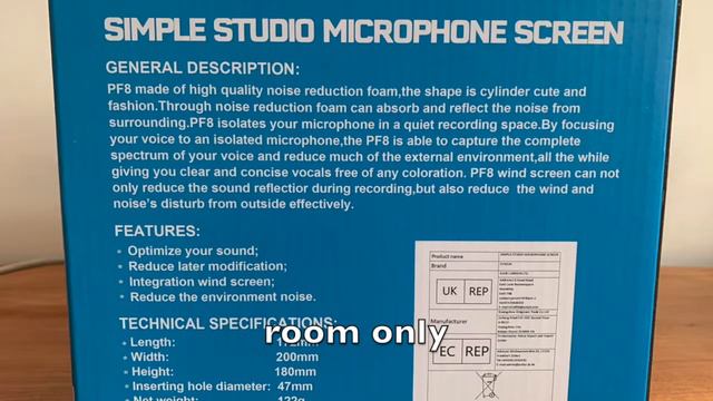 Audio reverb reduction - Microphone foam shield - is it worth it? - Test Mikrofon Schallschutz смотреть онлайн