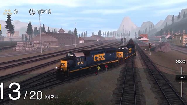 Trainz Simulator 3 - GamePlay #3 (Rocky Mountains Freight Train Mission, Box Cars & Tankers) смотреть онлайн