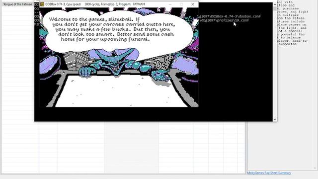 Tongue of the Fatman [MS DOS] Some Music on IBM PC Speaker смотреть онлайн