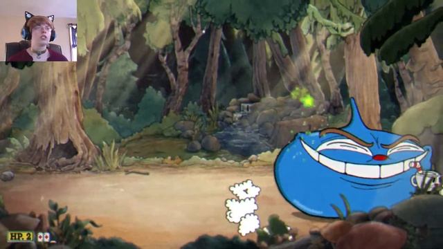 Why. Didn't. You. DODGE! | Cuphead Part 3 смотреть онлайн