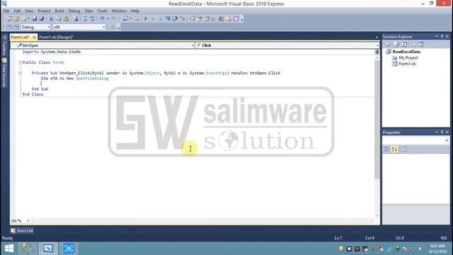 Menampilkan Data MS Excel dengan Visual Basic .Net смотреть онлайн