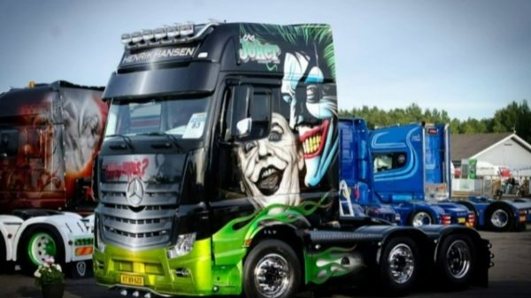 Тюнинг Европейских Грузовиков