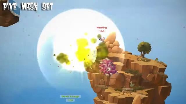Новая игра про червяков Worms WMD и набор «All-Stars»! смотреть онлайн