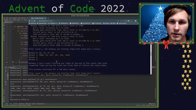 Advent of Code 2022 - Day 11 | Kotlin смотреть онлайн