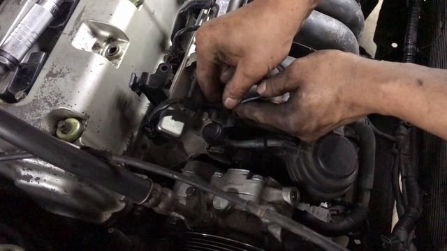 Хонда СРВ установка контрактного двигателя, 1 серия. Honda SRV motor installation 1 series. смотреть онлайн