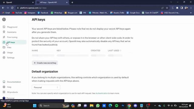 How to Get OpenAI API Key смотреть онлайн